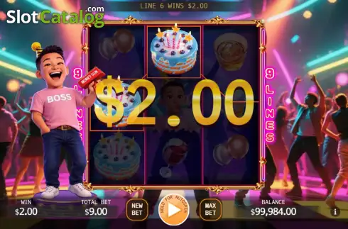 Οθόνη3. Big Boss Party Lock 2 Spin Κουλοχέρης 