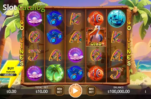 Οθόνη2. Seaside Pelican Buy Feature Κουλοχέρης 