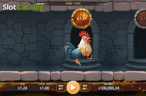 Οθόνη2. Chicken Quest Κουλοχέρης