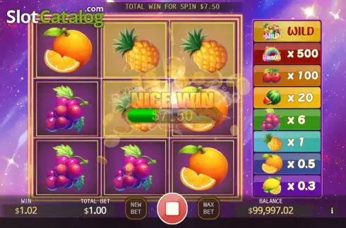 Οθόνη3. Rainbow Fruit Scratch Κουλοχέρης