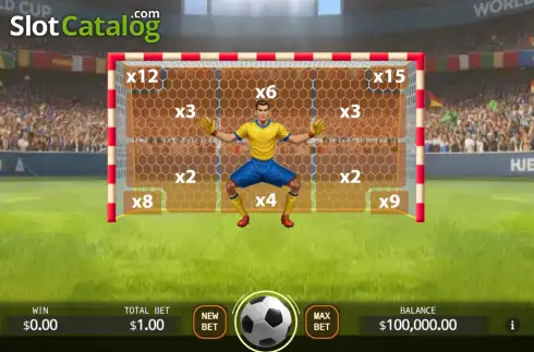 Οθόνη2. Penalty Shootout (KA Gaming) Κουλοχέρης