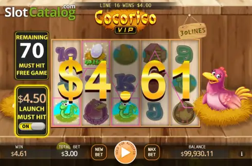 Οθόνη3. Cocorico VIP Κουλοχέρης 