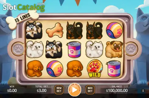 Οθόνη2. Woof Wonderland Κουλοχέρης 