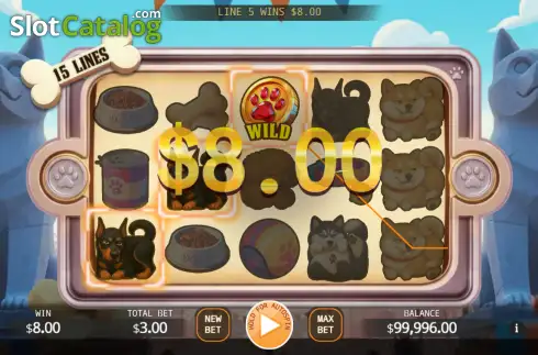 Οθόνη3. Woof Wonderland Κουλοχέρης 