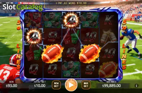 Οθόνη3. Gridiron Clash Lock 2 Spin Κουλοχέρης