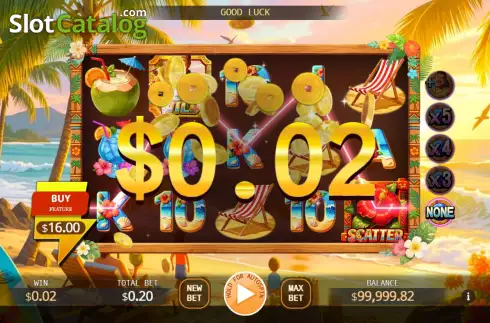 Οθόνη3. Tropical Holiday Buy Feature Κουλοχέρης