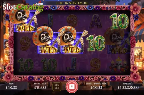 Οθόνη2. Day of the Dead (KA Gaming) Κουλοχέρης