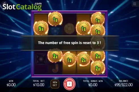 Οθόνη3. Ecstasy Fusion Reels Lock 2 Spin Κουλοχέρης 