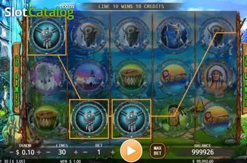 Οθόνη3. Dream Catcher (KA Gaming) Κουλοχέρης