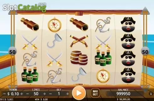 Οθόνη2. Pirate King (KA Gaming) Κουλοχέρης