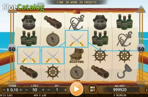 Οθόνη3. Pirate King (KA Gaming) Κουλοχέρης