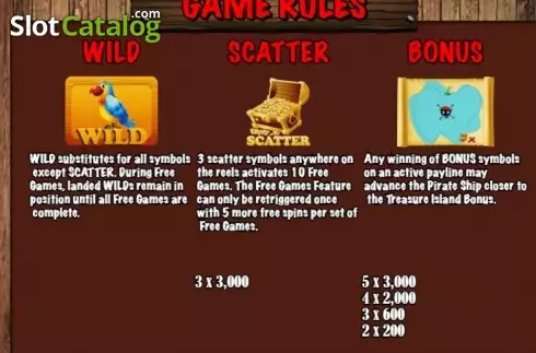 Οθόνη5. Pirate King (KA Gaming) Κουλοχέρης