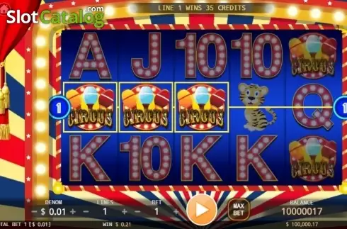 Οθόνη2. Crazy Circus (KA Gaming) Κουλοχέρης