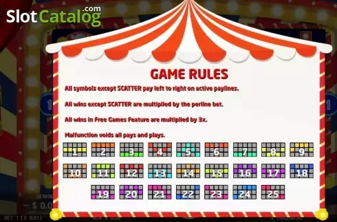 Οθόνη4. Crazy Circus (KA Gaming) Κουλοχέρης