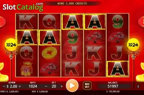 Οθόνη6. Fortune God (KA Gaming) Κουλοχέρης