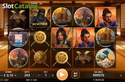 Οθόνη2. Samurai Way Κουλοχέρης
