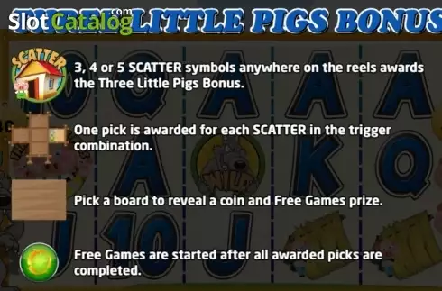 Οθόνη6. Three Little Pigs (KA Gaming) Κουλοχέρης 