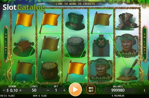 Οθόνη2. Leprechauns Κουλοχέρης 