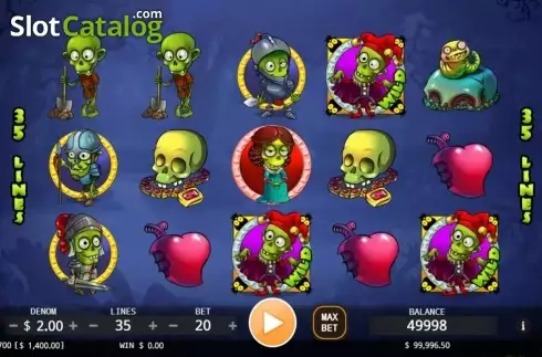 Οθόνη7. Zombie Land Κουλοχέρης