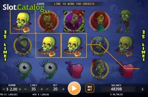 Οθόνη8. Zombie Land Κουλοχέρης