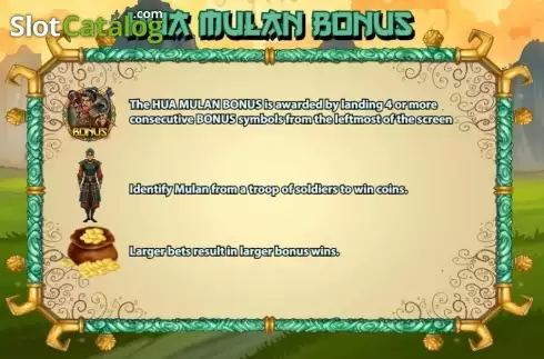 Οθόνη5. Hua Mulan (Ka Gaming) Κουλοχέρης