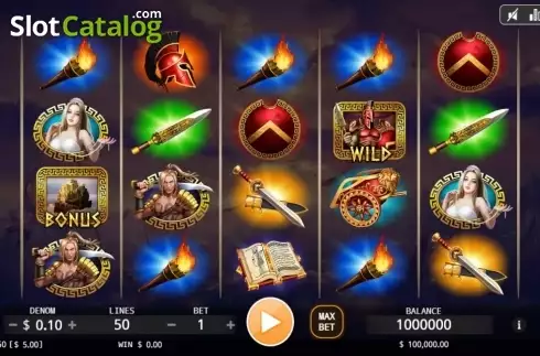 Οθόνη2. Ares God of War Κουλοχέρης