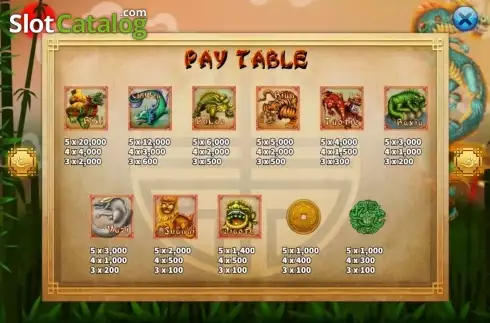 Οθόνη7. Legend of Dragons Κουλοχέρης