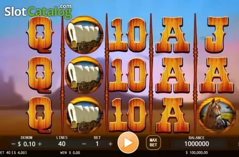 Οθόνη2. Cowboys (KA Gaming) Κουλοχέρης
