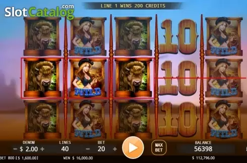 Οθόνη3. Cowboys (KA Gaming) Κουλοχέρης