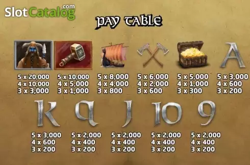 Οθόνη5. Age of Vikings (KA Gaming) Κουλοχέρης