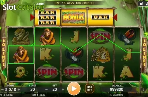 Οθόνη3. Jungle (KA Gaming) Κουλοχέρης