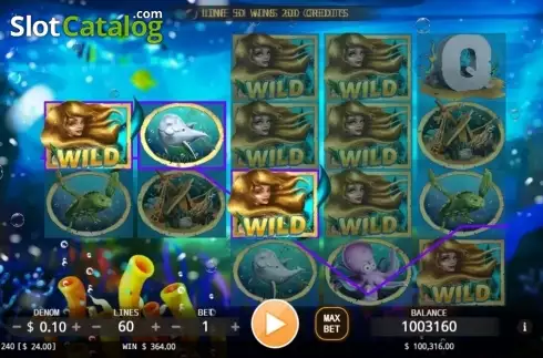 Οθόνη2. Mermaid Seas Κουλοχέρης