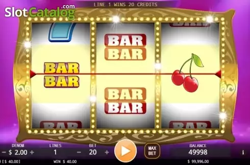 Οθόνη4. Flaming 7s (KA Gaming) Κουλοχέρης