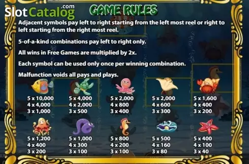 Οθόνη4. Deep Sea Adventure ( Ka Gaming) Κουλοχέρης