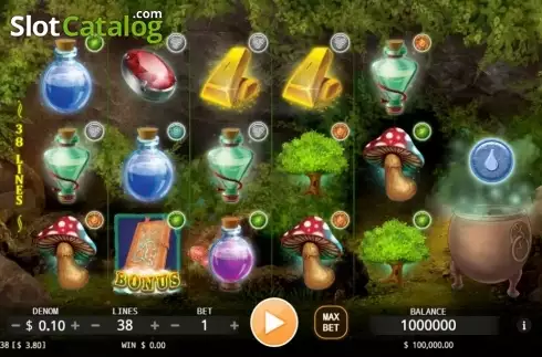 Οθόνη2. Wizardry (KA Gaming) Κουλοχέρης