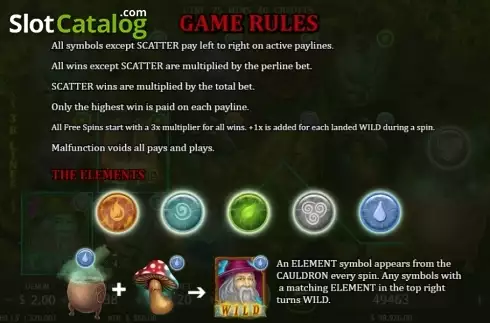 Οθόνη4. Wizardry (KA Gaming) Κουλοχέρης