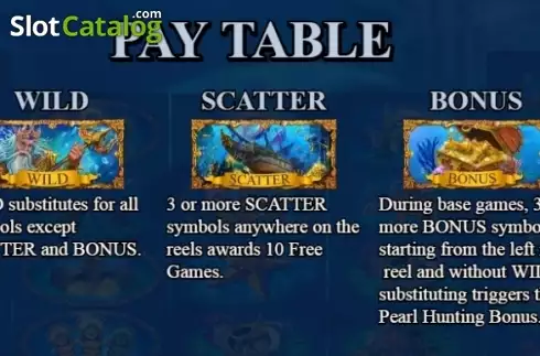 Οθόνη6. Poseidon's Treasure Κουλοχέρης 