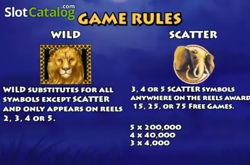 Οθόνη6. Safari (KA Gaming) Κουλοχέρης