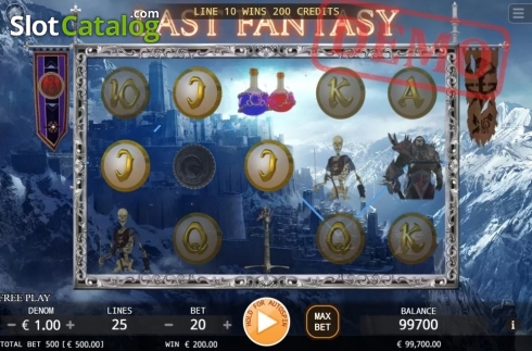 Οθόνη3. Last Fantasy Κουλοχέρης