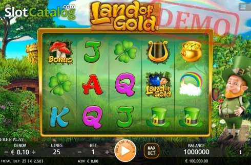 Οθόνη2. Land of Gold (KA Gaming) Κουλοχέρης
