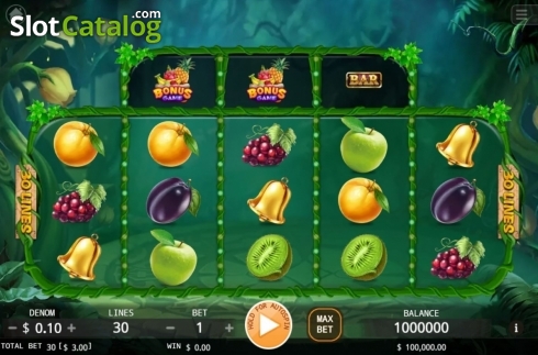 Οθόνη2. Fruit Party (KA Gaming) Κουλοχέρης