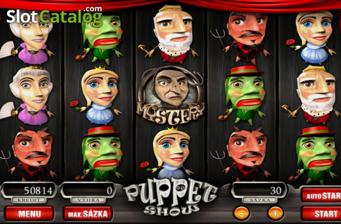 Οθόνη2. Puppet Show (Kajot Games) Κουλοχέρης