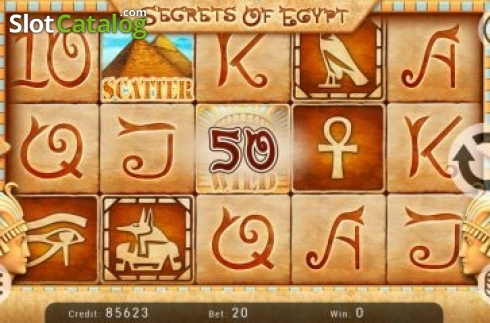Οθόνη2. Secrets of Egypt (Kajot Games) Κουλοχέρης