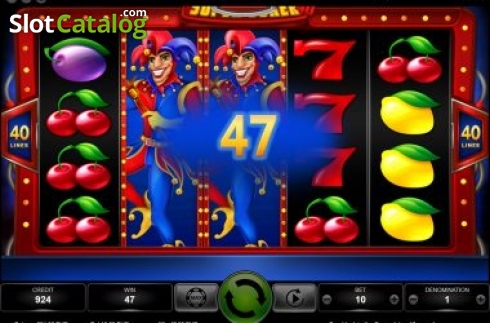Οθόνη3. Super Joker 40 (Kajot Games) Κουλοχέρης