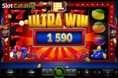 Οθόνη6. Super Joker 40 (Kajot Games) Κουλοχέρης