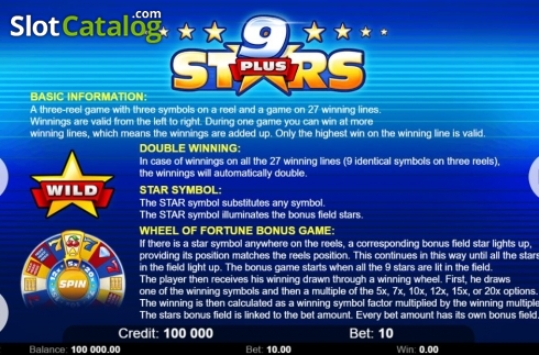 Οθόνη8. 9 Star Plus Κουλοχέρης 
