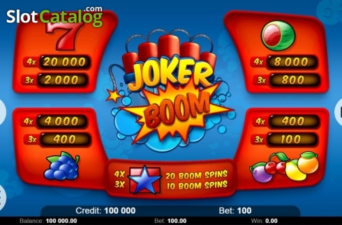 Οθόνη6. Joker Boom Κουλοχέρης 