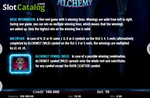 Οθόνη8. Alchemy (KAJOT) Κουλοχέρης 