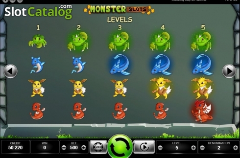 Οθόνη8. Monster Slot Κουλοχέρης