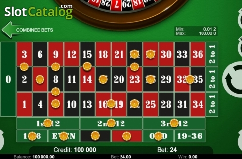Οθόνη2. Roulette (KAJOT) Κουλοχέρης